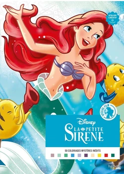 Розмальовка Disney Hachette по номерам La Peetite Sirene
