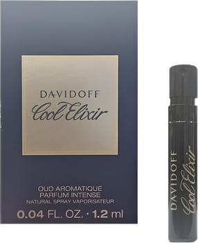 Пробник парфумів для чоловіків Davidoff Cool Elixir Man Parfum Intense 1.2 мл (3616305835383)