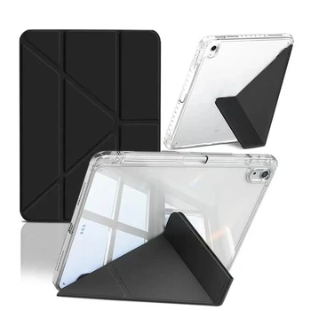 Чохол iPad 7/8/9 10.2" 2019-2021 | Air 3 10.5" | Pro 10.5" Acrylic Clear Frame Transformer Pen Slot black