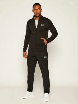 Костюм спортивний чоловічий ARMANI EA7 (8NPV52-PJ05Z-1200/23) Чорний XXL