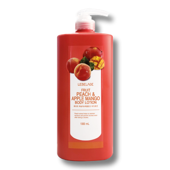 Лосьйон для тіла Lebelage Fruit Peach Apple Mango Body Lotion 1000ml