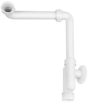 Сифон для умивальника з подовжувачем пристінний, Mcalpine, 1 1/4" х 32мм HC13SPS-X32PF