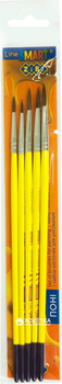 Набор кистей ZiBi Smart из пони 5 шт №1,2,3,4,5 (ZB.6963PR-4)