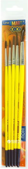Набор кистей ZiBi Smart из пони 5 шт №1,3,5,7,10 (ZB.6963PR-5)