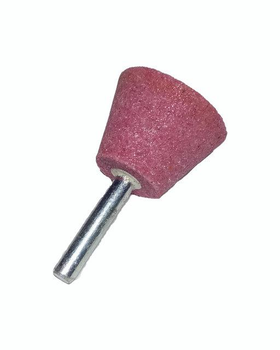 Шарошка шлифовальная корундовая Pilim 35*25*6 мм (обратный конус)