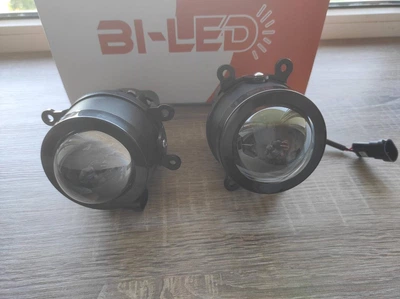 Противотуманные фары LED Пара Линза 90 W 3,5" (90 мм) Белый (один режим) Универсальные (m01)