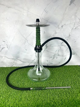 Кальян Sunrise Hookah Windskull V2 Stone Green Rock – обновленная версия с уникальным черепным декором