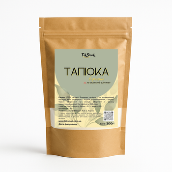 Борошно тапіока TokSmak 300 г без глютену