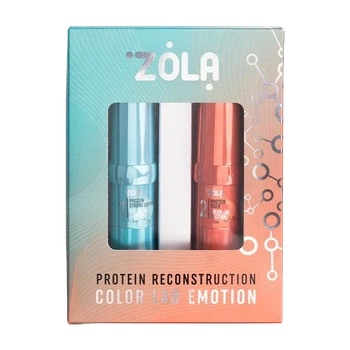 Набор для ламинирования ZOLA EMOTION COLOR LAB BROW&LASH Protein Reconstruction System