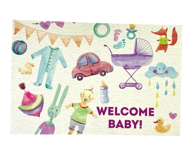Листівка "Welcome. bady!" 10х15 см