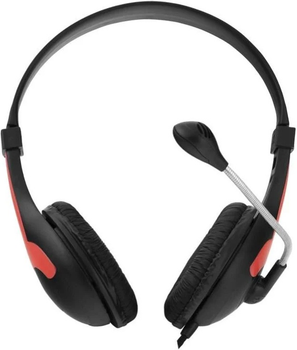 Навушники Esperanza EH158R Rooster Red (5901299908693)