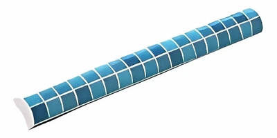 Керамічний фриз для стін Olimpia azul list 2x20 см