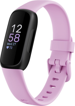 Smartband Fitbit Inspire 3 Black/Lilac Bliss (FB424BKLV) (955555911059812) - Outlet