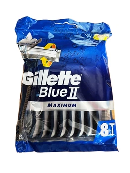 Набор одноразовых станков для бритья Gillette Blue 2 Maximum, 8 шт (131543)