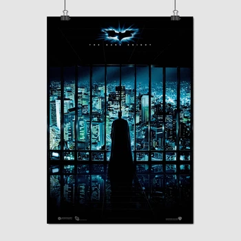 Постер Темний лицар, The Dark Knight (2008), супергеройський постер, A3 42×30 см (id0045)