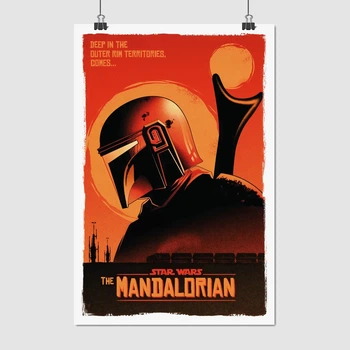 Постер Мандалорець, Зоряні Війни, Mandalorian, Star Wars, A3 42×28 см (id3925)