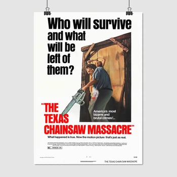 Постер Техасская резня бензопилой, Texas Chainsaw Massacre (1974), A3 42×30 см (id2333)