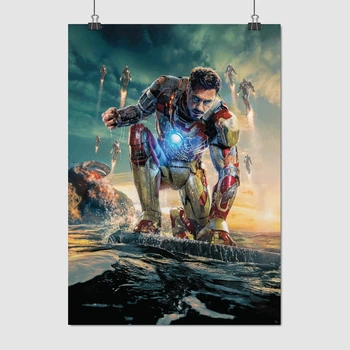 Постер Железный Человек, нападение Альтрона, Iron Man, A3 42×30 см (id0829)