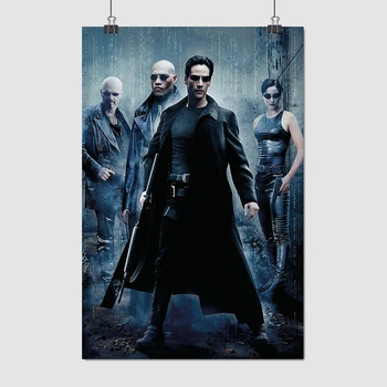Постер Матрица, Matrix, культовые фильмы, A3 42×29 см (id0652)
