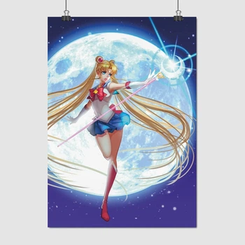 Постер Сейлор Мун, Sailormoon, A3 42×30 см (id3893)