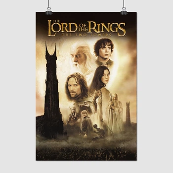 Постер Властелин колец: Две крепости, Lord of the Rings: Two Towers (2002), A3 42×29 см (id2700)