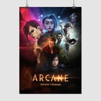 Постер Аркейн: Лига Легенд, Arcane: League of Legends, A3 42×30 см (id6885)