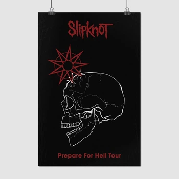 Постер Slipknot, Hell Tour, Nu metal, A3 42×28 см (id6419)