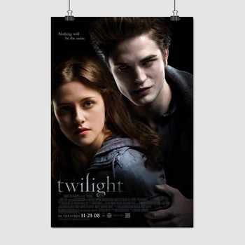 Постер Сумерки, Эдвард Каллен и Белла Свон, Twilight (2008), A3 42×28 см (id6867)