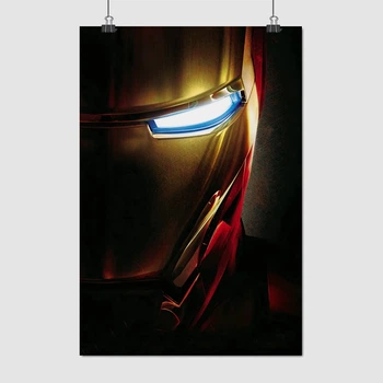 Постер Железный Человек, шлем, Iron Man, A3 42×28 см (id0834)
