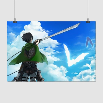 Постер Атака на титанів, Attack on Titans, A3 29×42 см (id0482)