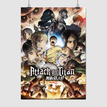 Постер Атака на титанів, Attack on Titans, A3 42×30 см (id4832)