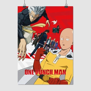 Постер Ванпанчмен, One-Punch Man, A3 42×28 см (id4919)