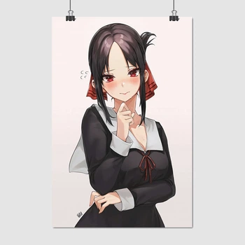 Постер Кагуя Синомия, Kaguya-Sama: Love is War, A3 42×28 см (id5209)
