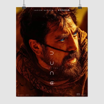 Постер Дюна 2, Стілґар, Хав'єр Бардем, Dune 2 (2024), A3 37×30 см (id6469)