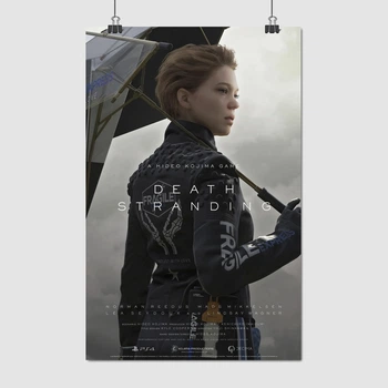 Постер Фреджайл, Леа Сейду, Death Stranding, A3 42×27 см (id2600)