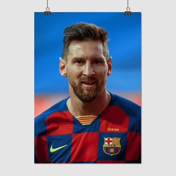 Постер Футболист Лионель Месси, ФК Барселона, Lionel Messi, Barcelona, A3 42×30 см (id5916)