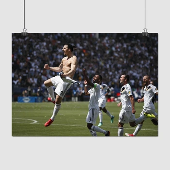 Постер Златан Ібрагімович, футболіст, Zlatan Ibrahimović, A3 30×42 см (id4590)
