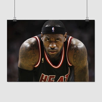 Постер Баскетболіст Джеймс Леброн, Lebron James, A3 30×42 см (id0883)