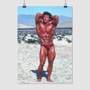 Постер Френк Зейн, бодібілдер, Frank Zane, A1 85×60 см (id6191)