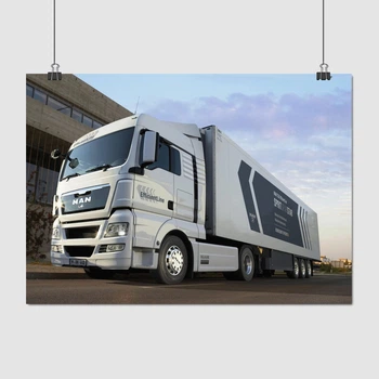 Постер Вантажівка MAN TGX 18.440, A3 30×42 см (id6329)
