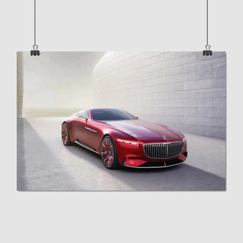 Постер Мерседес-Майбах, Mercedes-Maybach Vision 6, A3 28×42 см (id3274)
