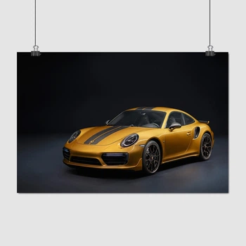 Постер Порш 911 Турбо, Porsche 911 Turbo S, A1 60×90 см (id4552)
