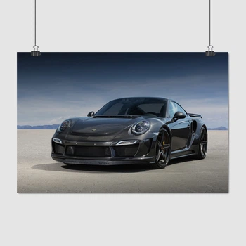 Постер Порш 911 Турбо, Porsche 911 Turbo S, A3 28×42 см (id4554)