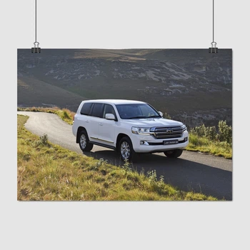 Постер Тойота Ленд Крузер 200, Toyota Land Cruiser 200, A3 30×42 см (id2834)