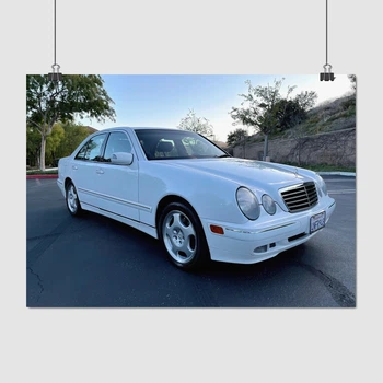 Постер Mercedes-Benz E430 2000 E-class, A3 30×42 см (id6007)