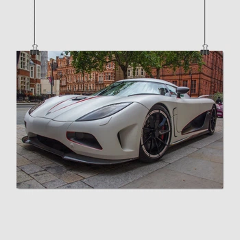 Постер Гиперкар Koenigsegg Agera R, A3 28×42 см (id1369)
