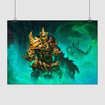 Постер Дота 2, ВК, Король, Скелет, Wraith King, Dota 2, плакат для геймера, A3 30×42 см (id1124)