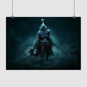 Постер Дота 2, Морта, фантомка, Mortred, Phantom Assassin, Dota 2, плакат для геймера, A3 30×42 см (id1122)
