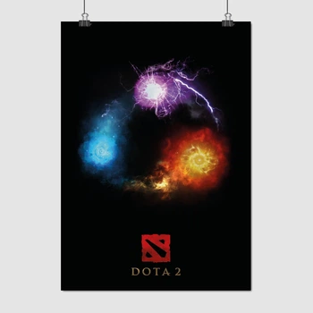 Постер Дота 2, Инвокер, Carl the Invoker, Dota 2, плакат для геймера, A3 42×30 см (id2320)