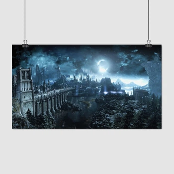 Постер Темні душі 3, Dark Souls 3, A3 24×42 см (id6481)